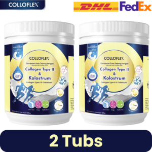 ColloFlex Collagen Type II & Colostrum Adult Milk Drink – 2 × 400g (Twin Pack)