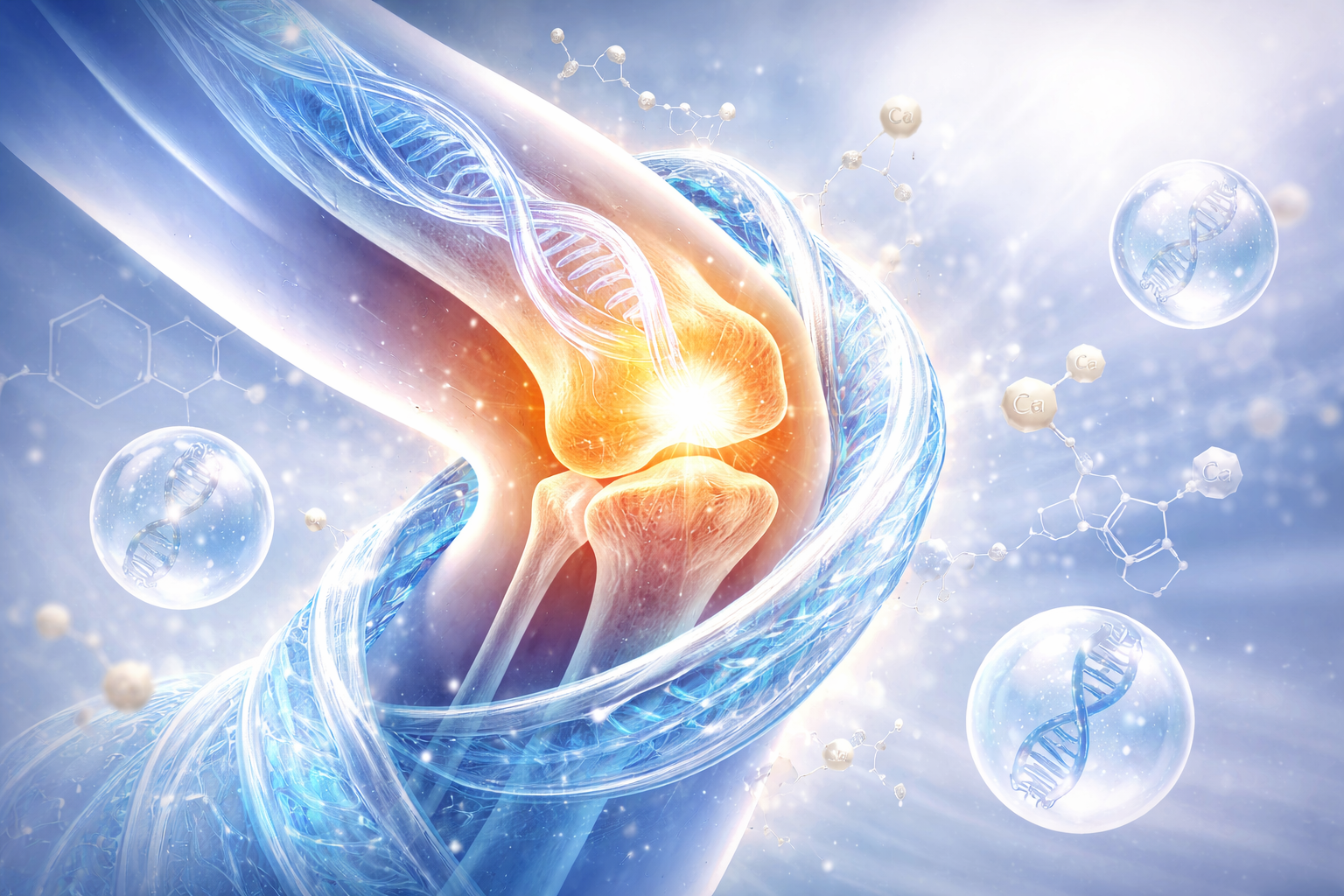 Joint and bone support concept for ColloFlex